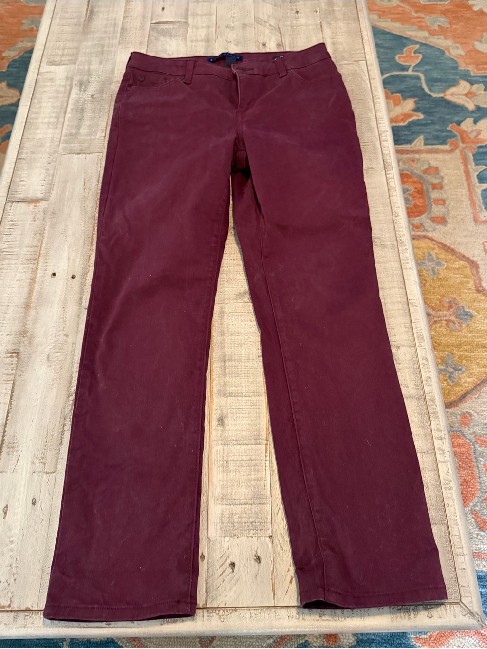 Bandolino Plum Straight-Leg Jeans Mandie